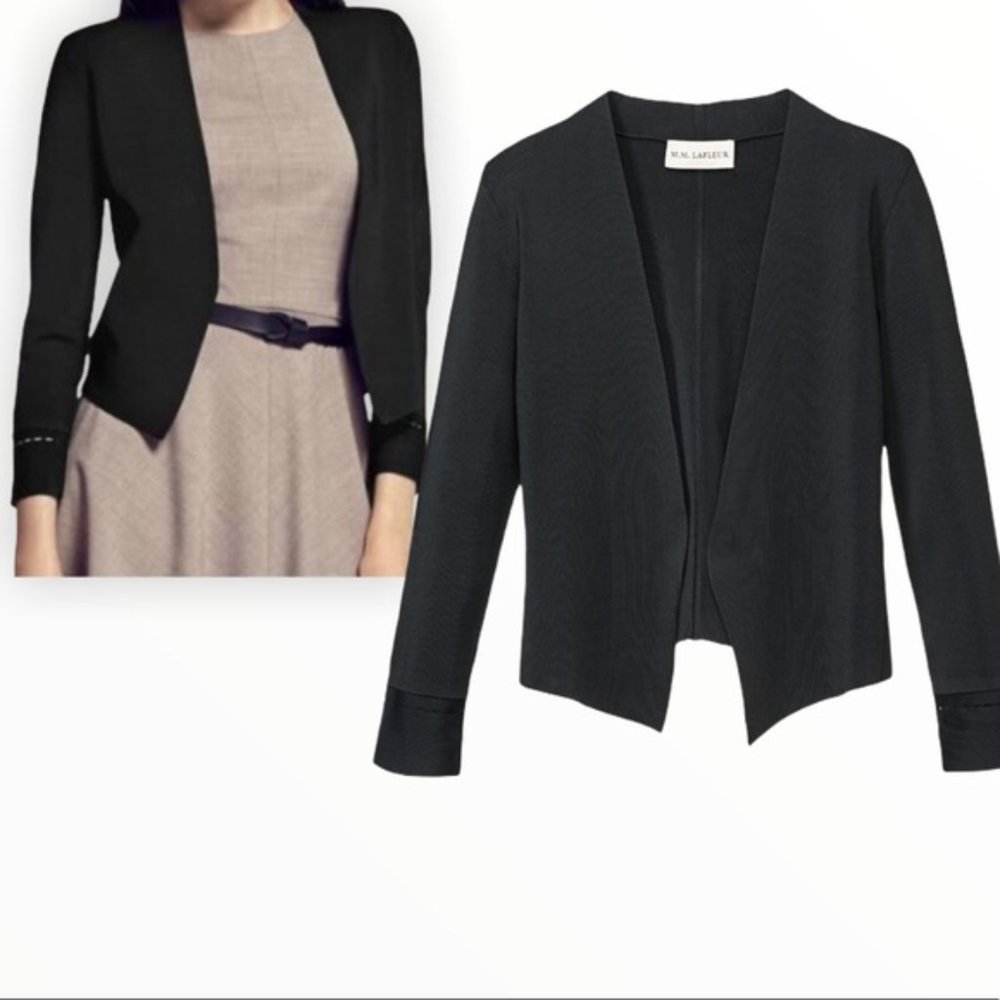 MM Lafleur Sant Ambroeus Jardigan XS in Black